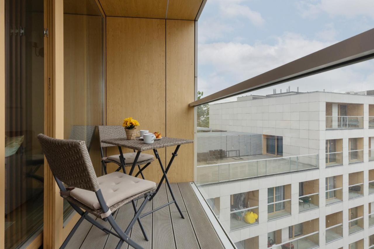 Stylish Apartment Kolejowa & Parking & Balcony By Noclegi Renters Warschau Exterior foto
